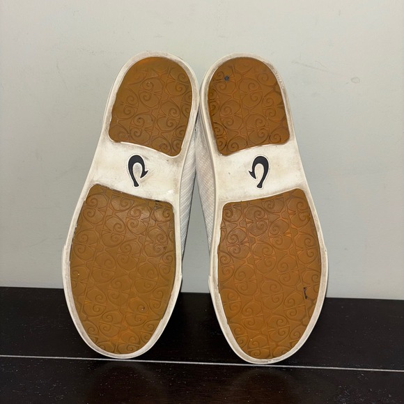 OluKai Pehuea Li | White Mesh Sneakers | Women's Size 8 US 39 EU | - Picture 7 of 8